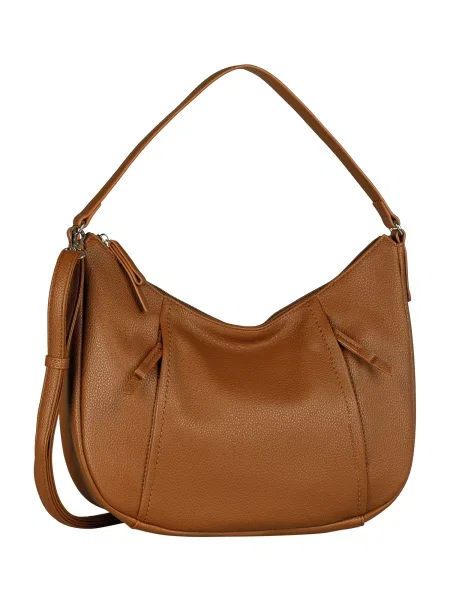 TOM TAILOR Geantă de umăr Beca coniac maro