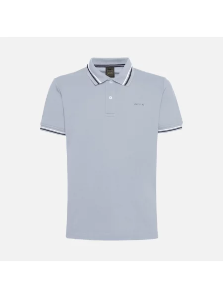 Tricou polo Geox gri