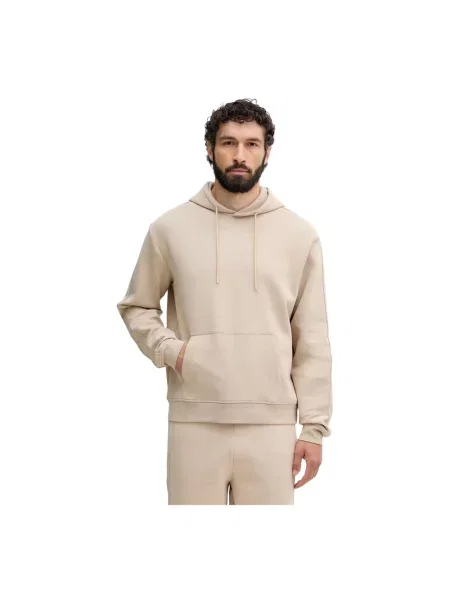 Bluza z kapturem Guess beżowa