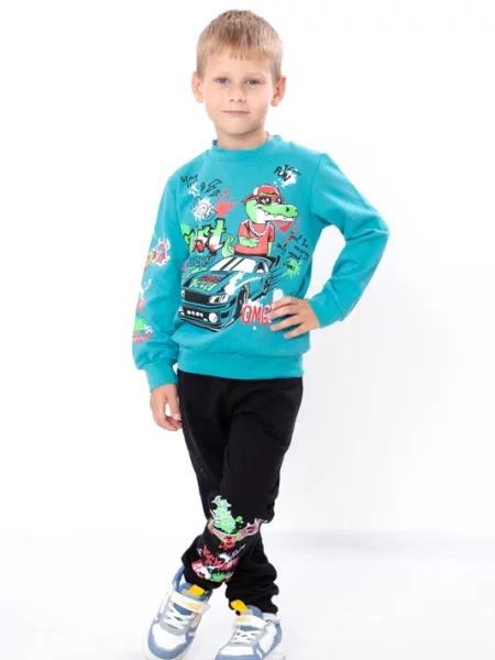 Костюмный костюм носи своє бирюзовый