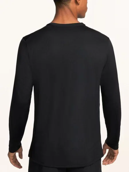 Nike Koszulka Do Biegania Miler schwarz