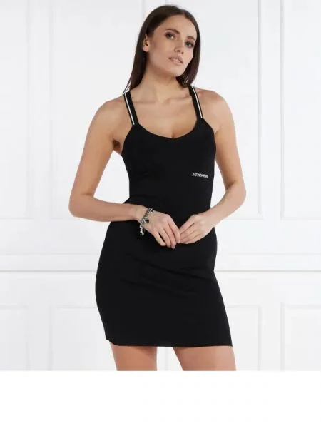 Patrizia Pepe Rochie | stretch negru