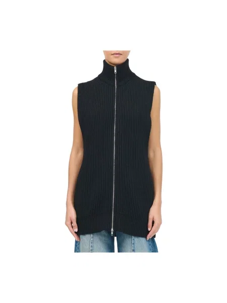 Kamizelka Mm6 Maison Margiela wełniana czarna