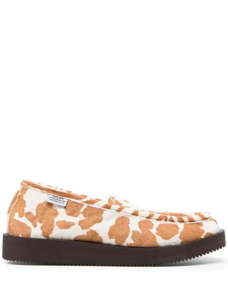 Pantofi loafer Suicoke cu imagine maro
