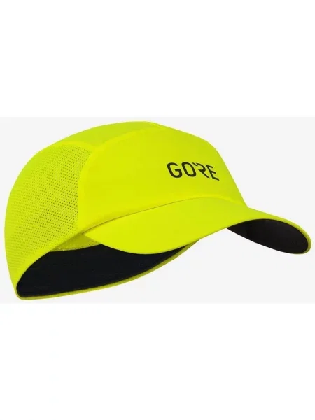Czapka z daszkiem Gore Wear M Mesh Fluor w kolorze żółtym żółta
