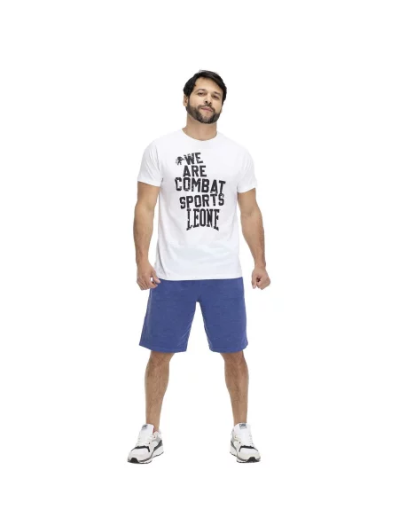 Scurt tricou Leone 1947 cu mâneci scurte alb