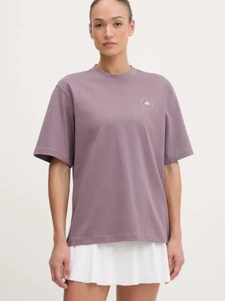 Adidas by Stella McCartney tricou pentru femei din violet