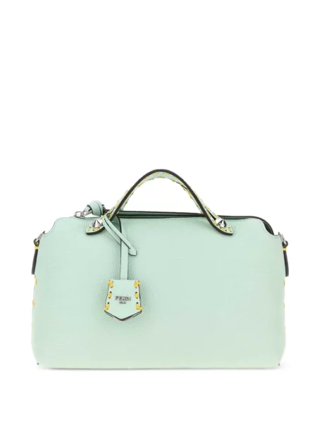 Geantă shopper Fendi verde
