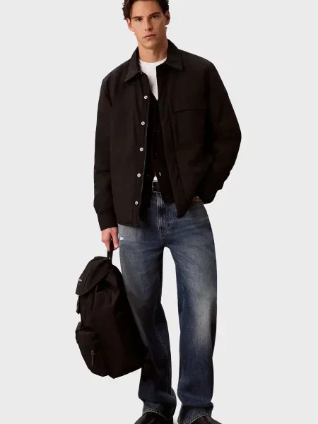 Джинсовая куртка Calvin Klein Jeans черная