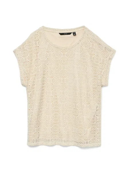 VERO MODA Tricou Maya Ava ecru