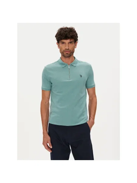 U.S. Polo Assn. Pólóing zöld