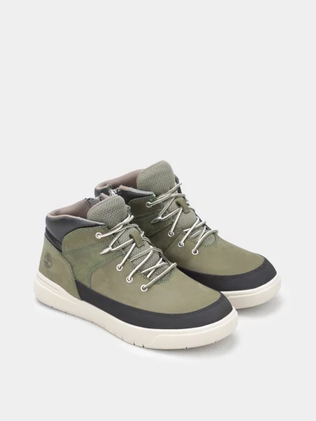 Нубукові Дитячі Черевики Timberland Seneca Bay зелений