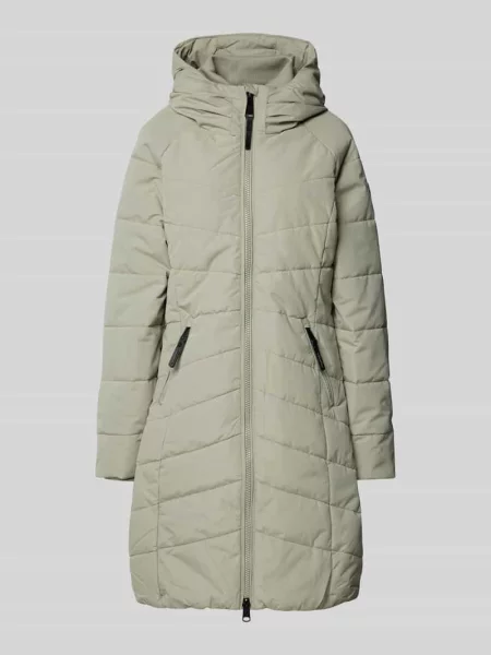 Płaszcz pikowany z dwustronnym zamkiem błyskawicznym model ‘Dizzie’ Ragwear