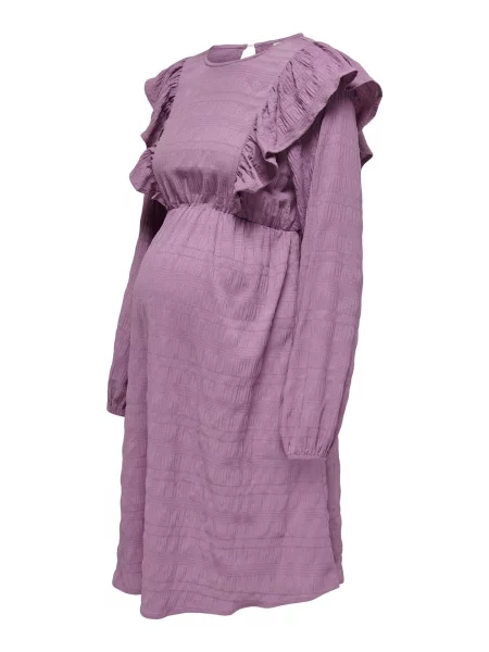 Only Maternity Rochie mov lavandă