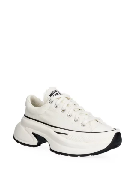 Скейт & стрийт велурени маратонки Converse Chuck Taylor All Star на платформе черно