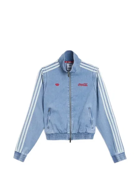 Geacă Adidas cu broderie roșu