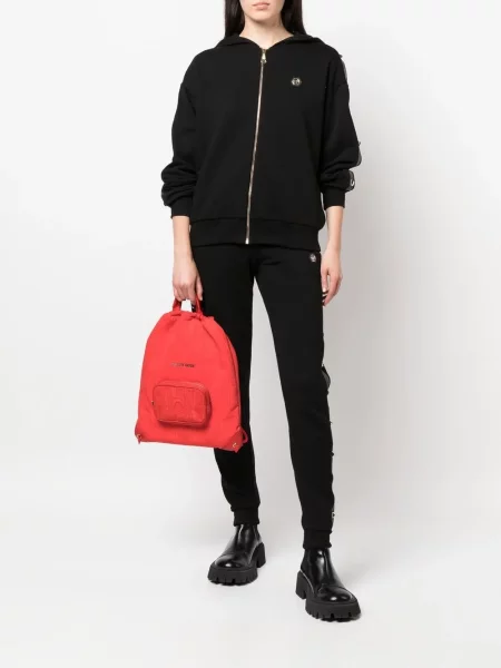 Kelnės Philipp Plein su spygliais juoda