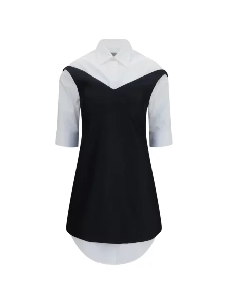 Rochie tip cămașă Balenciaga negru