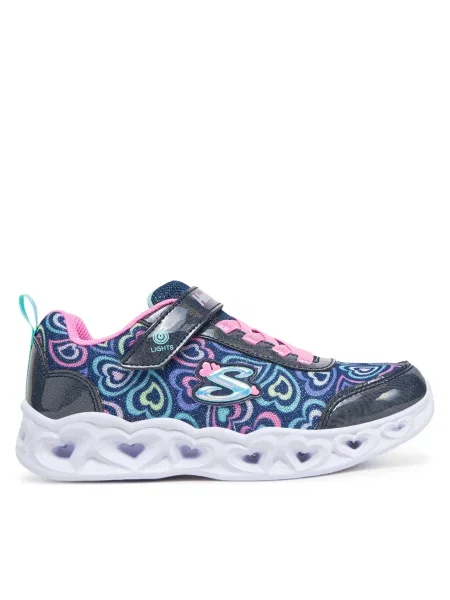 Superge Skechers Heart Lights-Boogie Love Mornarsko modra
