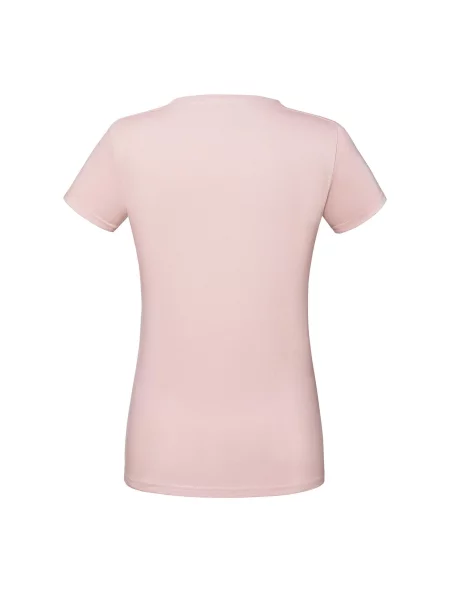 Koszulka Iconic Premium Ringspun Cotton T-shirt różowa