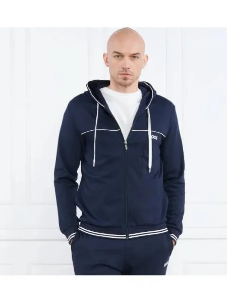 BOSS BLACK Hanorac Core Hooded Jacket negru