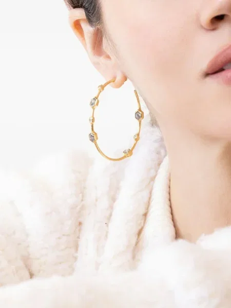 Naušnice Nimo With Love žuta