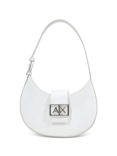 Geantă Armani Exchange cu autograf alb