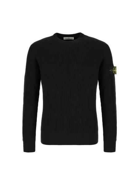 Sweter Stone Island z kamieniami czarny