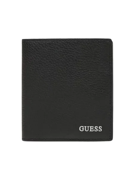 Portfel Guess skórzany czarny