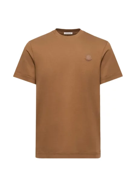 Tricou Moncler cu autograf maro
