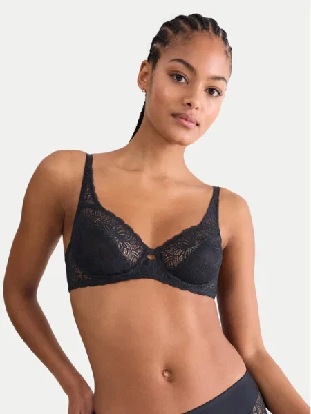 Triumph Сутиен с банели Amourette Graphic черен