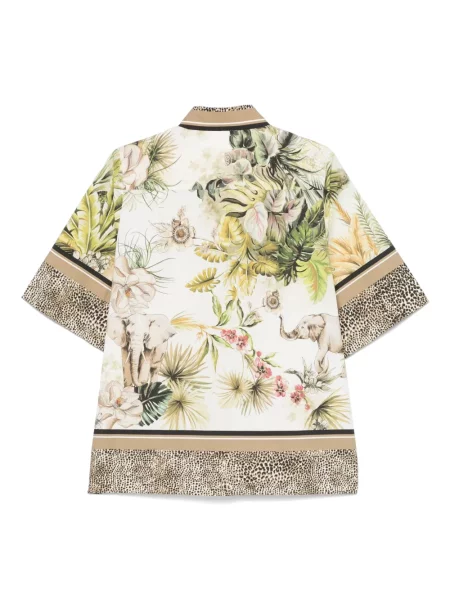 Cămașă Elie Saab verde