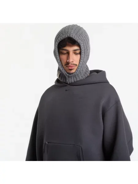 Hanorac cu glugă Nike din fleece negru