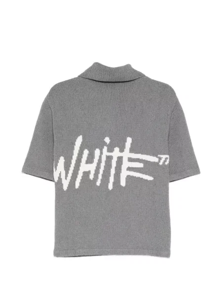 Rövid pólóing Off-white autogrammal fehér