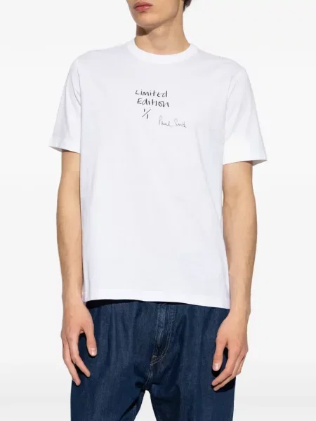 Tricou Ps Paul Smith cu imagine alb