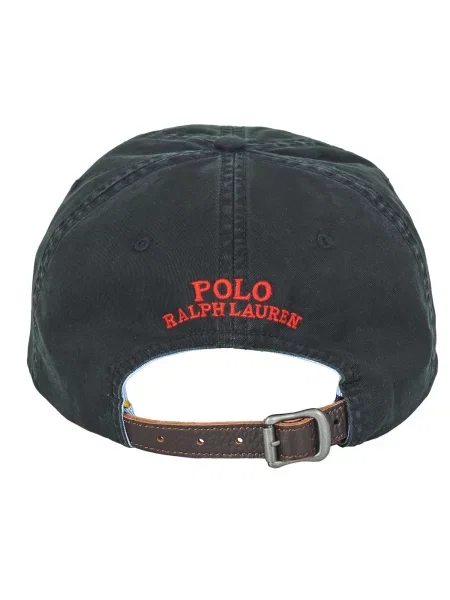 Polo Ralph Lauren Kšiltovka světle hnědá / červená / černá bílá