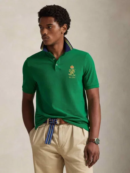 Tricou polo Polo Ralph Lauren clasic verde