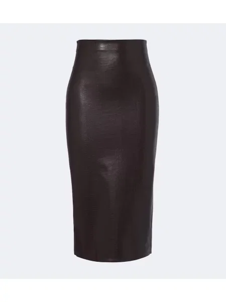 Fustă tip creion Wolford maro