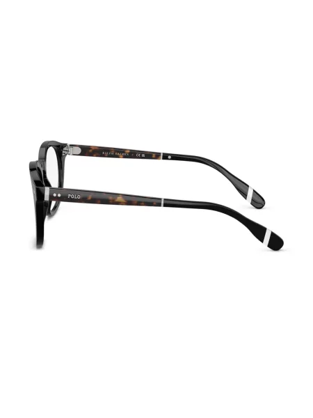 Ochelari de soare pătrați Polo Ralph Lauren negru