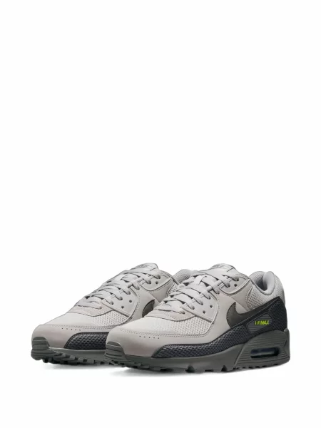 Sneakerși Nike Air Max 90 cu șireturi din dantelă negru