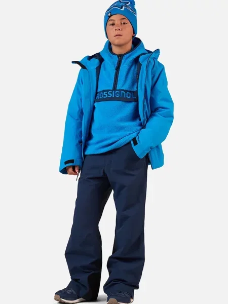 Rossignol fleece mikina dětská ALLTRACK modrá