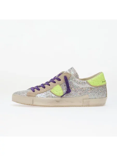 Сникърси Philippe Model Prsx Low Woman Glitter/ Argent EUR 40
