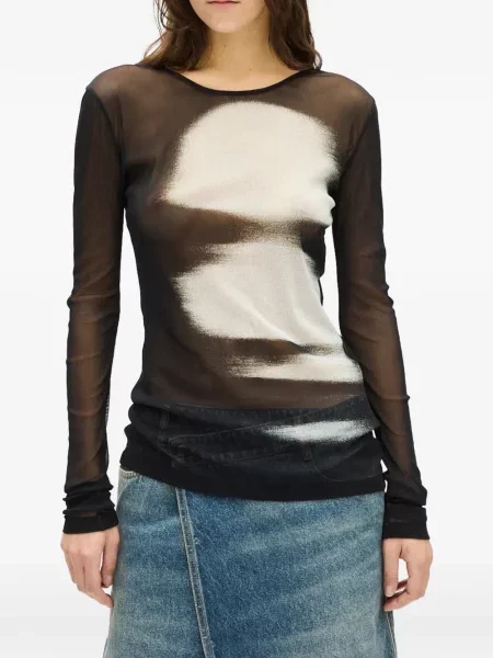 Tricou Ann Demeulemeester negru