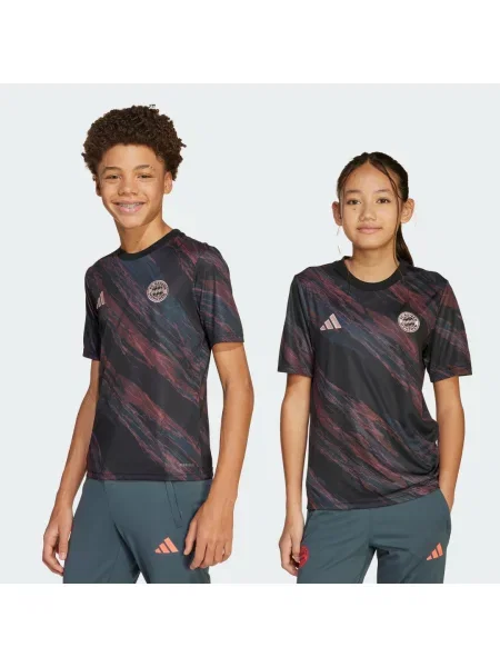 Koszulka FC Bayern Pre-Match Kids czarna