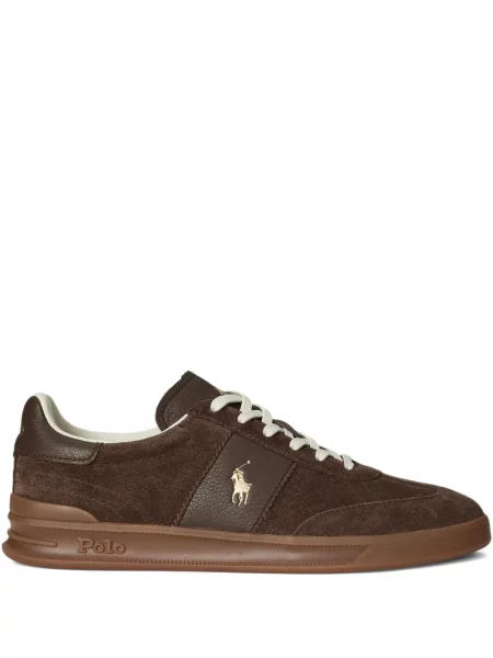 Chiloți Polo Ralph Lauren din țesătură twill cu autograf cu glugă albastru