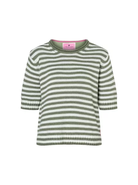 Sweter Lieblingsstück z krótkim rękawem zielony