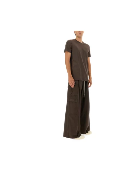 Spodnie cargo Rick Owens brązowe