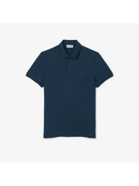Поло Lacoste синее