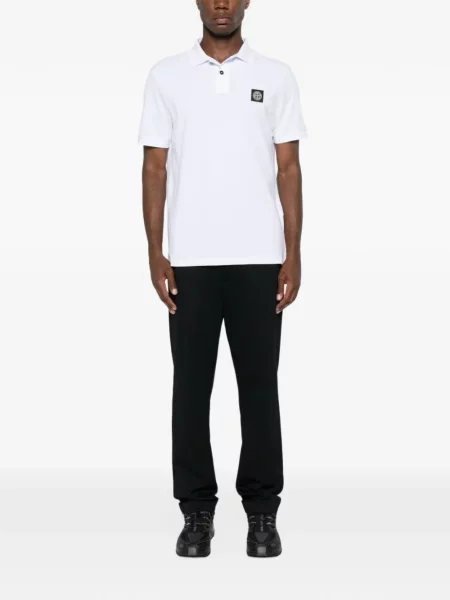 Polo Stone Island πέτρες λευκό