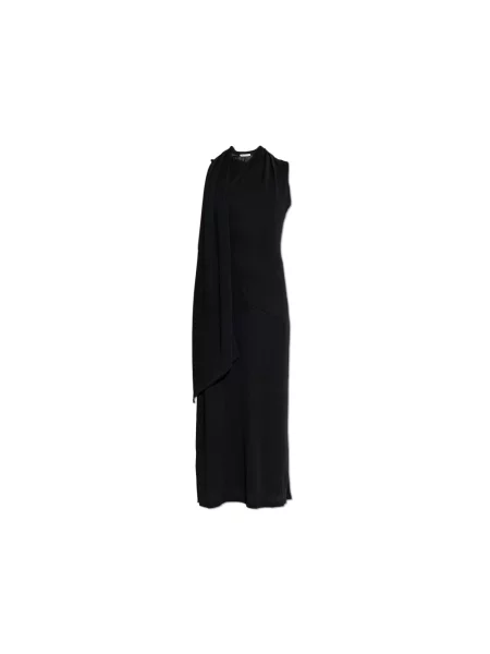 Sukienka maxi Ami Paris czarna